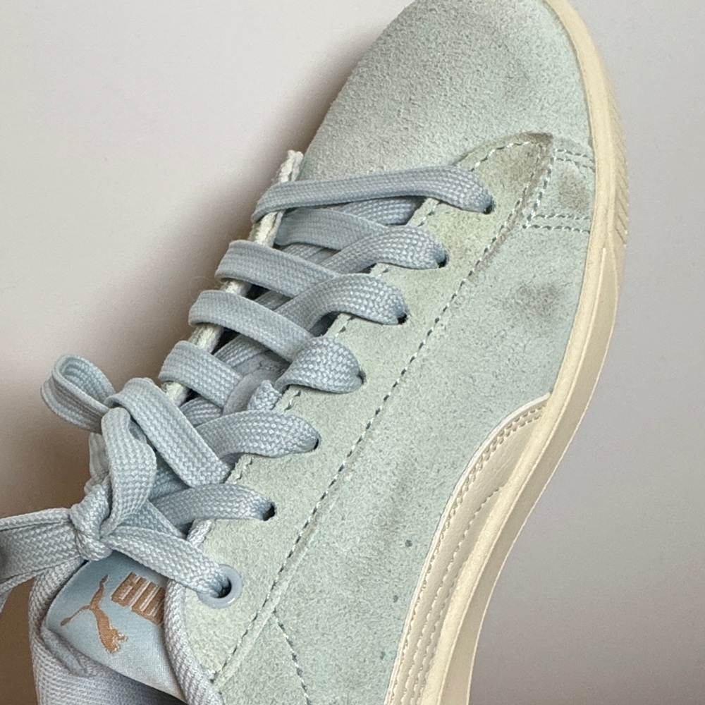 Puma Vikky V3 Suede Womens Sneakers NitroBlue 7.5 - Picture 4 of 7